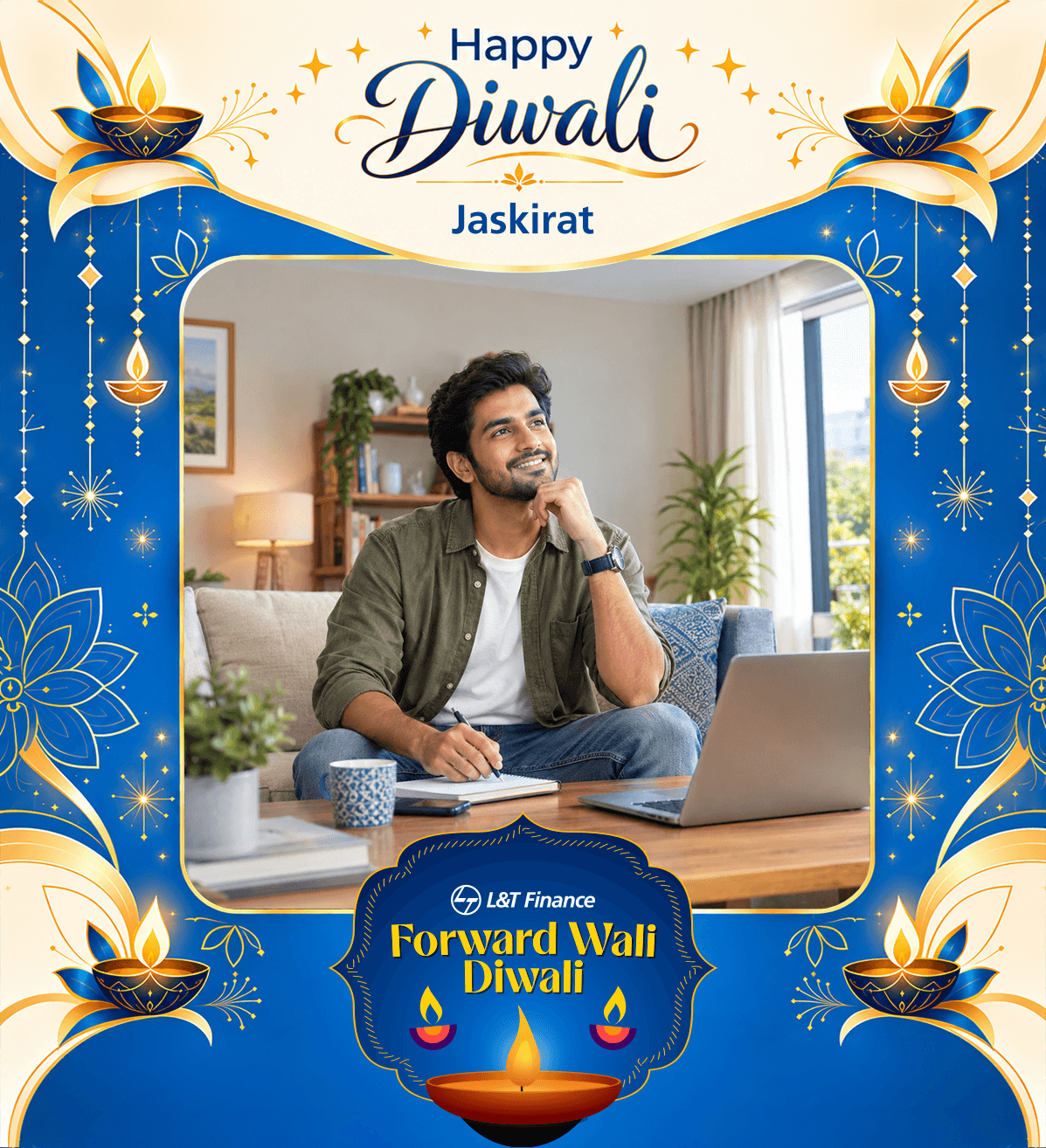 Diwali wish for Jaskirat